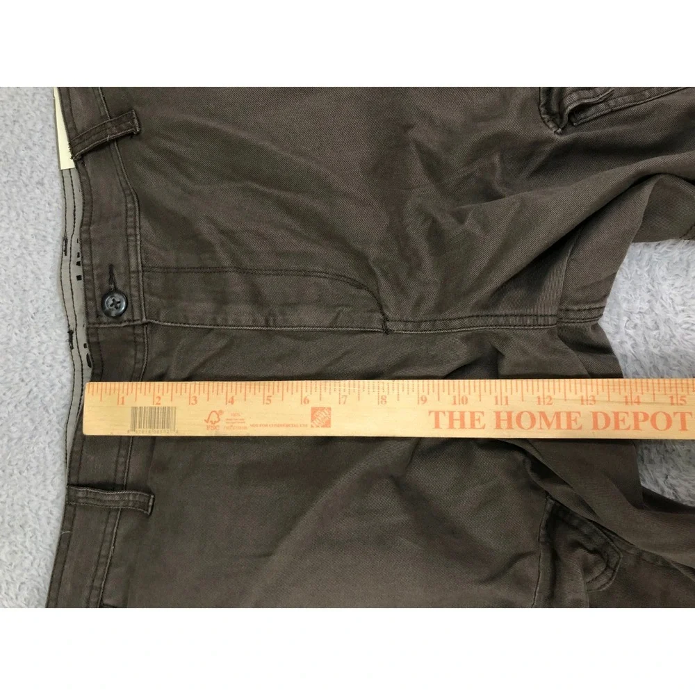 Old Navy Cargo Pants Men 38x32 Brown Straight Utility